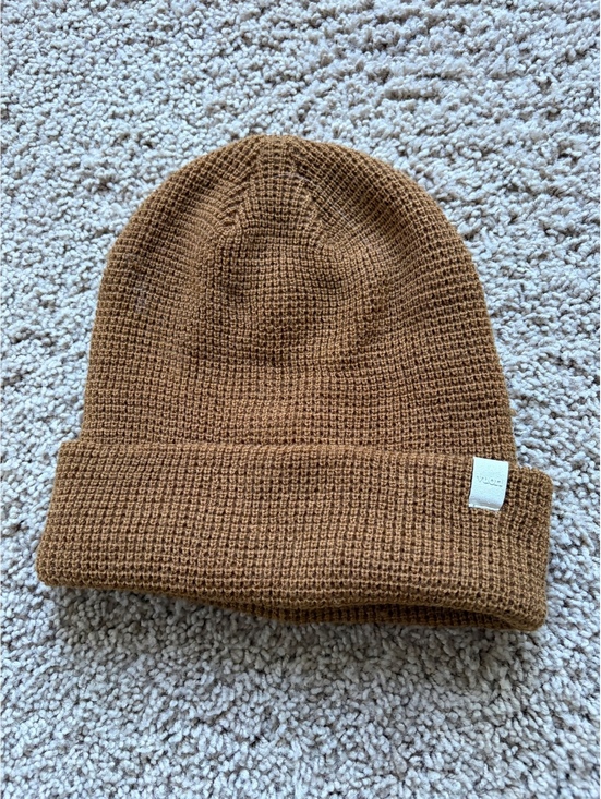 vuori Accessories - Vuori Alpine Waffle Beanie double-layered winter hat Caramel